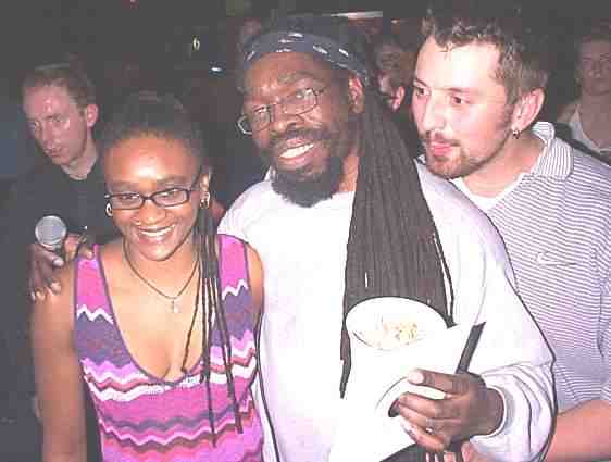 The winner... Prof. Natty please unhand the young lady.......