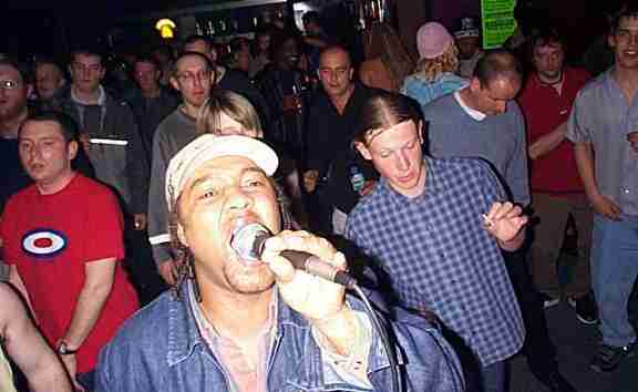 Dixie Peach singing on the World System.......